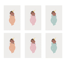 Load image into Gallery viewer, Unicorn Greeting Card Set