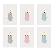 Load image into Gallery viewer, Unicorn Greeting Card Set