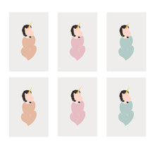Load image into Gallery viewer, Unicorn Greeting Card Set